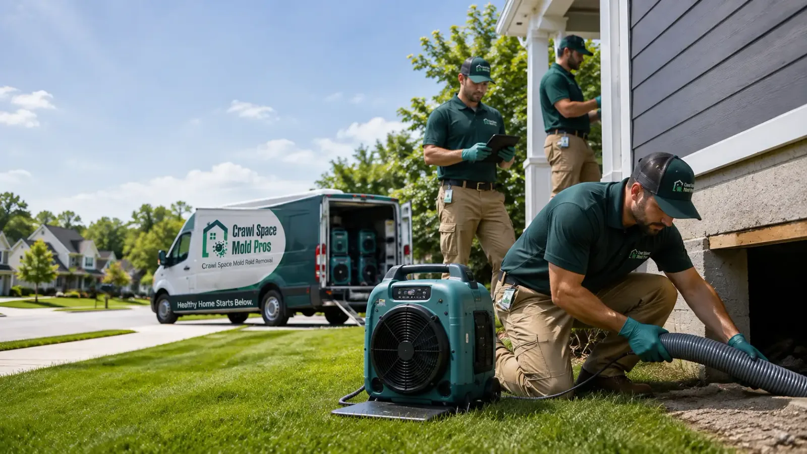 Crawl Space Mold Removal in Lyman, WA
